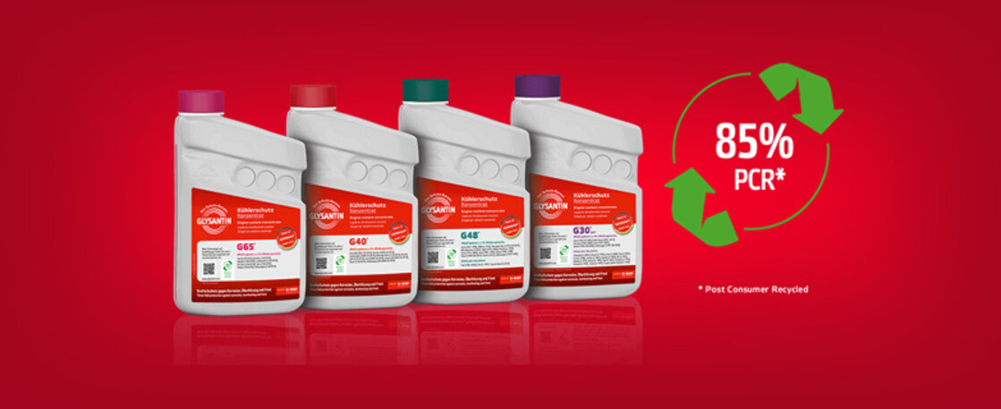 GLYSANTIN® PREMIUM COOLANT Now available in recycled Packaging